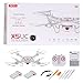 Syma X5UC RC Drone with HD Camera 2.4Ghz RC Quadcopter with Altitude Hold and One Key Take off and Landing, White