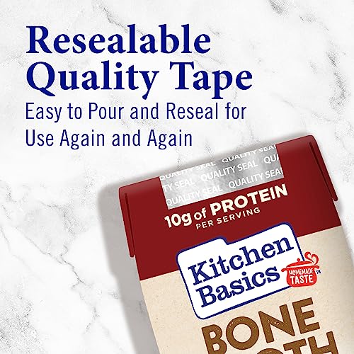 Kitchen Basics Original Beef Bone Broth, 8.25 oz Carton, (Pack of 12