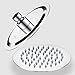 M.HOUSE 6 Inch Rain Shower Head Stainless Steel High Pressure Powerful Spray Shower Heads-Best High Flow SPA Showerhead with Adjustable Metal Swivel Ball