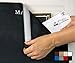 SNAIL SAKK: Mail Catcher for Mail Slots - Black. No More Mail on The Floor! Reduces drafts, Protects Privacy, and More. No Tools or Screws Needed. for Home, Office, and Garage Doors. (Basket, Bag)