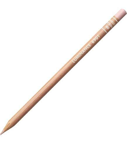 Amazon.com: Caran d'Ache Luminance 6901 Color Pencil, 002 Silver