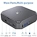 AK2 Mini PC,Intel Celeron Apollo Lake J3455,Windows 10 Pro Mini Computer,8GB RAM/120GB mSATA SSD,4K HD Graphics,Gigabit Ethernet,Dual Band Wi-Fi,Bluetooth 4.2thumb 1