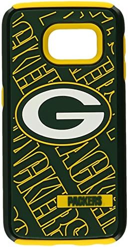 Forever Collectibles - Licensed NFL Cell Phone Case for Samsung Galaxy S6 Edge - Retail Packaging - Green Bay Packers