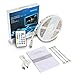 FRONTEC TV Bias Lighting USB Powered LED Light Strip for 65 70 Inches TV Back Decor 20 Color Options Dimmable Remote