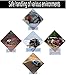 BaiFM Portable Emergency Traction Aid Anti-Slip Chain Vehicle Snow Chains Ice & Snow Traction Cleats for Bad Weather