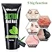 Black Mask Purifying Peel Off Mask, Charcoal Peel Off Mask, Blackhead Remover Mask, ToullGo Original Activated Charcoal Mask adsorption blackheads Nose Acne Treatment Oil Control, 60g