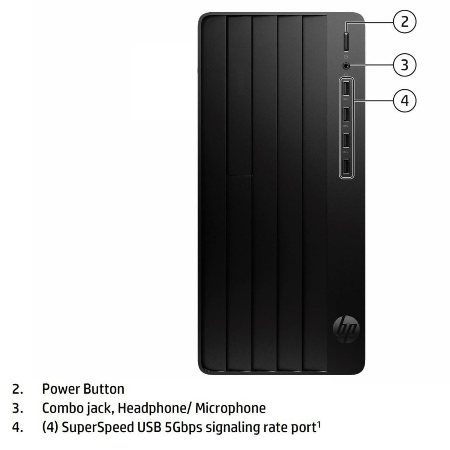 HP Desktop Computer Business Tower Pc, 13th Gen Intel 4-Core Processor (Beat i5-12400), 16gb Ddr4 Ram, 512gb Pcie Ssd, WiFi Adapter, Hdmi, Vga, Rj-45, Keyboard and Mouse, Windows 11 Pro