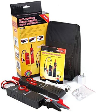 Noaya High & Low Voltage Cable Tester Underground Cable Finder Anti-Interference Wire Tracker RJ45 RJ11 BNC Tester NF-820