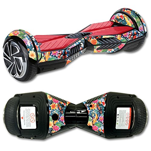 MightySkins Skin Compatible with Self Balancing Mini Scooter Hover Board – Koi…