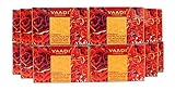 Saffron Soap (Saffron Bar Soap) with Goat Milk - Handmade Herbal Soap (Aromatherapy) with 100% Pure Essential Oils - ALL Natural - Skin Whitening Therapy - Each 2.65 Ounces - Pack of 12 (32 Ounces, 2 Lb) - Vaadi Herbals