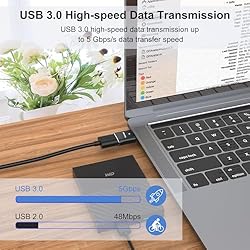 ENVEL USB to USB C Adapter, USB 3.0 5Gbps High
