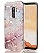 Galaxy S9 Plus Case,Spevert Marble Pattern Hybrid Hard Back Soft TPU Raised Edge Ultra-Thin Shock Absorption Slim Protective Case Compatible Samsung Galaxy S9 Plus/S9+(2018 Released) - Colorful