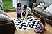 Garden Games Junior Jumbo Checkers (Played on a 4' X 4' Mat!)