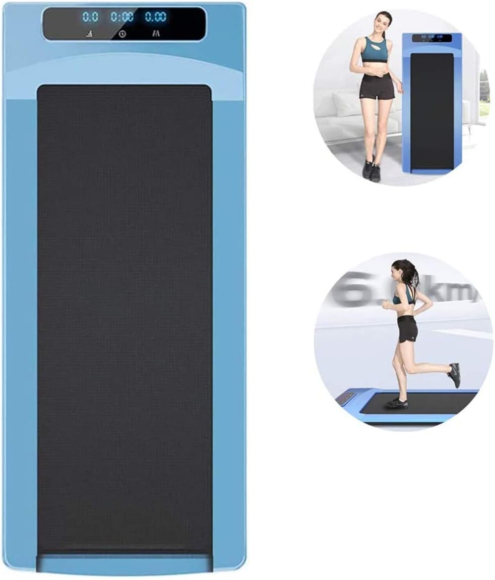 LUHUIYUAN Smart Speed Control Treadmill, Folding Electric Treadmill for Home & Office, Household Thinnest Treadmill, Slim Motorised Walking/Jogging Machine