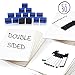Dry Erase Lapboards Set Classroom Pack of 30 Double Sided Small Whiteboard - Personal Mini White Boards for Students - Dry Erase Lap Board Teacher Supplies - Markers and Erasers Included