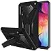 AFARER Case Compatible with Samsung Galaxy A50 6.4 inch, Military Grade 12ft Drop Tested Protective Case with Kickstand,Military Armor Dual Layer Protective Cover - Black