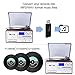JORLAI Vinyl Record Player 8 in 1 3 Speed Bluetooth Vintage Turntable CD Cassette Player AM/FM Radio USB Recorder Aux-in RCA Line-Outthumb 2