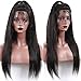26 Inch Straight Lace Front Wigs Human Hair With Baby Hair Straight Remy Hair Unprocessed Human Hair Wigs for Black Women 13x4 Lace Frontal Ear To Ear Pre Plucked Wig 150% Density