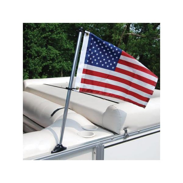 XIAMEN-OCEANGATE-24-Inch-Pontoon-Marine-Flag-Pole-with-US-Flag XIAMEN-OCEANGATE-24-Inch-Pontoon-Marine-Flag-Pole-with-US-Flag