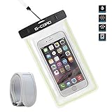 G-Cord(TM) Universal Waterproof Case for Apple iPhone 6s Plus 6 Plus Samsung Galaxy Note 5 Edge S7