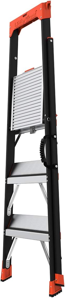 Little Giant Ladders, AirWing, 5 foot, Stepladder, Fiberglass, Type 1AA, 375 lbs weight rating, (15285-001) - - 