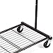 Auledio Clothes Rack, Industrial Pipe Garment Racks On Wheels, Heavy Duty Commercial Clothing Rack with Metal Bottom Shelves for Boxes Shoes Storage, Bronze