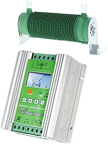NEWIGOR 1400W MPPT Wind Solar Hybrid Controller 12/24V Auto 800W Wind Generator 600W Solar Panel with Booster Function