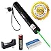 TSONCOLE Tactical Green Hunting Rifle Scope Sight Laser Pen, Demo Remote Pen Pointer Projector Travel Outdoor Flashlight, LED Interactive Baton Funny Laser Toy