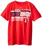 MLB Majestic Texas Rangers Capacity to Win T-Shirt - Red