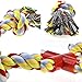 LECHONG Dog Toys - Dog Rope Toys for Aggressive Chewers Nearly Indestructible Cotton Rope Dog Chew Toys Tug of War Dog Toy for Medium and Large Breed Teeth Cleaning