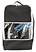 MISSLO Waterproof Travel Shoe Bag With Clear Window (Black)