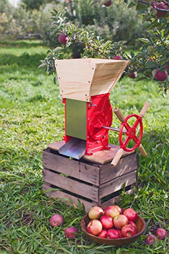 Weston Apple and Fruit Crusher (05-0201), Cast Iron Construction, Stainless Steel Chute & Crushing Blades (Certified Refurbished) - Thumbnail 3