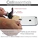 USA Merchant - Cellessentials Redesigned Card Holder - Silicone Stick on Cell Phone Wallet with Pocket for Credit Card ID Business Card - iPhone Android & Smartphones (Grey)