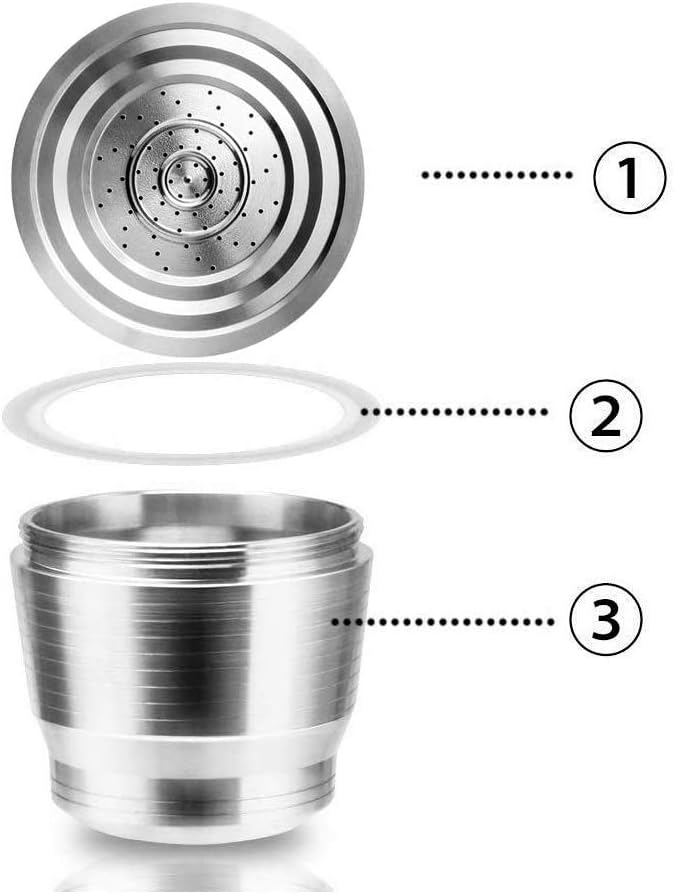 i Cafilas Reusable Refillable Nesspresso Coffee Capsule - Image 5