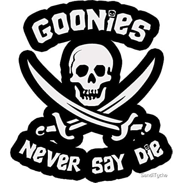 The Goonies Never Say Die Cute Patch Embroidered Fabric Applique Funny Patches Tactical Military Morale Combat Armband Badges