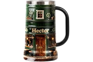 Irish Pub - Personalized Irish Beer Stein Custom Name Heritage Mug for St Patrick's Day Beer Lovers Home Bar Decor Traditiona