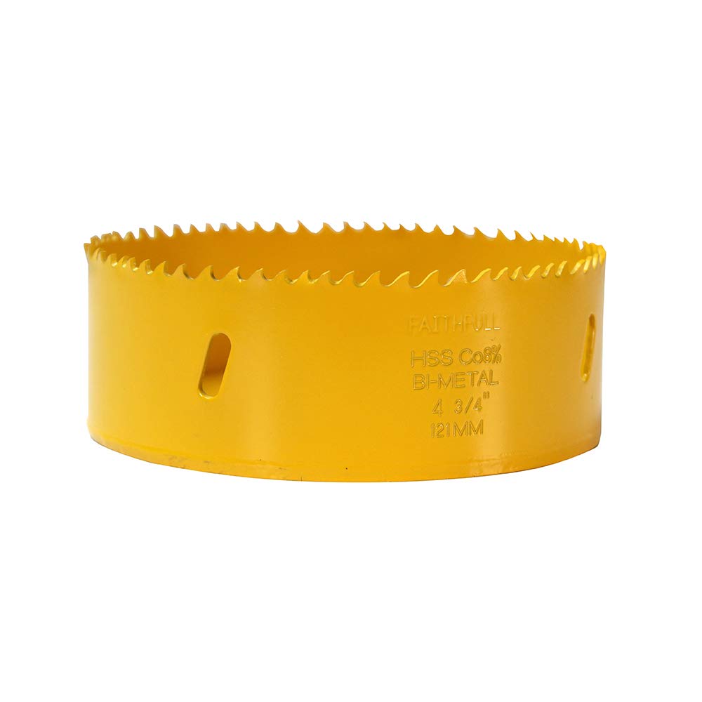 Faithfull FAIHSVP121 Bi-Metal Cobalt Holesaw 121mm