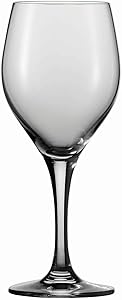 Schott Zwiesel Tritan Crystal Glass Mondial Stemware Collection Burgundy/All Purpose Red Wine Glass, 10.9-Ounce, Set of 6