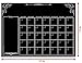Calendar | Magnetic Chalkboard Style Refrigerator Calendar | Monthly Organizer | Dry Erase Board | Large Calendar | Kitchen Organizer | Smooth Black Surface | Waterproof | 11 x 15 inches
