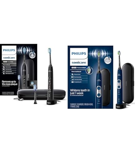 【新品未使用】PHILIPS sonicare ExpertClean ブラック ExpertClean 7400 Sonic electric toothbrush with app HX9685/03