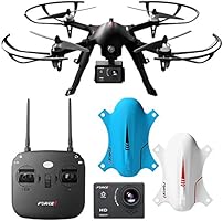 Force1 F100 Ghost Drone with Camera 2 Batteries and 2 Shells