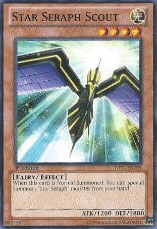 Yu-Gi-Oh! - Star Seraph Scout (JOTL-EN009) - Judgment of the Light - Unlimited Edition - Common