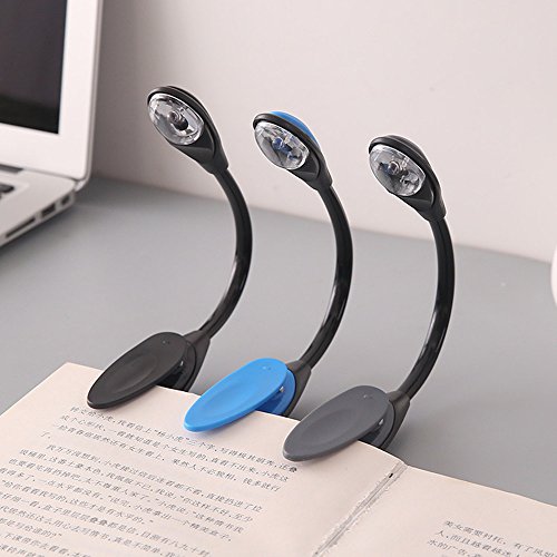 ❤Ywoow❤❤ , Fine Convenient Portable Travel Book Reading Light Lamp Mini LED Clip Booklight - Thumbnail 2