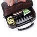 Langzu Mens Genuine Leather Crossbody Single-Shoulder Briefcase Messenger Handbag (black)