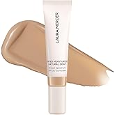 Laura Mercier Tinted Moisturizer Natural Dewy with SPF 30: 24HR+ Hydration, Long Lasting, Sheer to Light, Buildable Coverage, Dewy Finish, Improve Skin Tone and Texture, Skin Tint