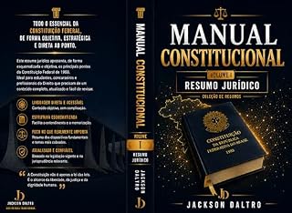 Livro MANUAL CONSTITUCIONAL- RESUMO JURÍDICO: O método inteligente para revisar Direito Constitucional (RESUMOS JURÍDICOS)