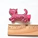 5pcs Bling Bling Cat Hair Clip Baby Girls Ribbon Hair Clip Alligator Hair Clip Baby Toddler Hair Bow Clip Set