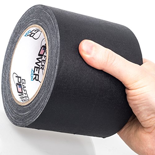 Gaffer Power Real Professional Premium Grade Gaffer Tape 4 Inch X 30
