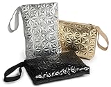 Handbag Organizer Bag Set Of 3 For Travel, Toiletries, Cosmetics, Cables, Gadgets (Bling)