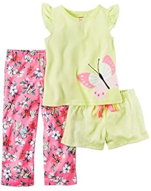 Baby Girls' 3-Piece Butterfly Set